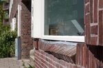 Detail raampartij, hoek Holendrechtstraat/Uithoornstraat
<br/>
Marcel Westhoff, juni 2015